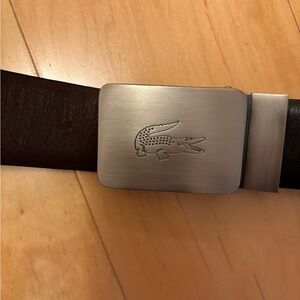 Men’s Lacoste leather belt size 36